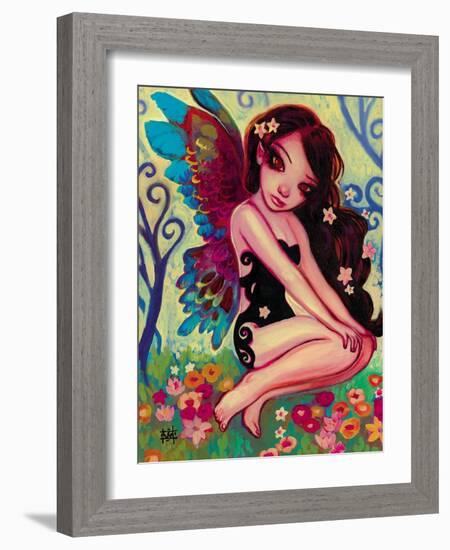 Rainbow-Winged Guardian-Natasha Wescoat-Framed Giclee Print