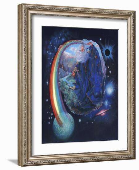 Rainbow Wizard-Judy Mastrangelo-Framed Giclee Print