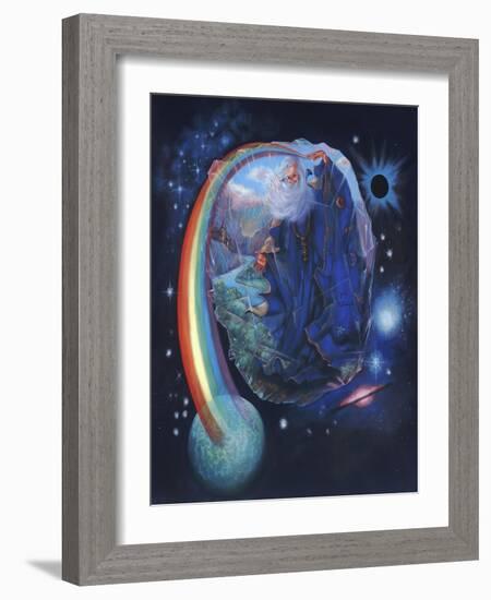 Rainbow Wizard-Judy Mastrangelo-Framed Giclee Print