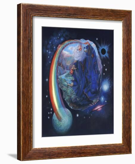 Rainbow Wizard-Judy Mastrangelo-Framed Giclee Print