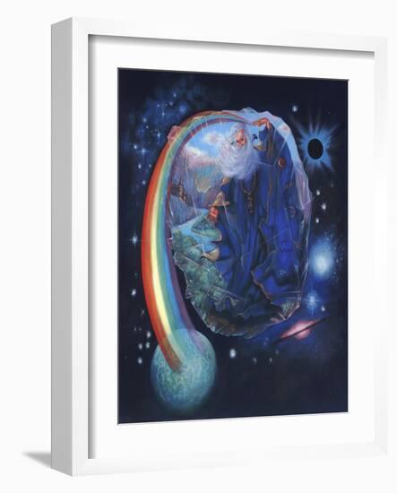 Rainbow Wizard-Judy Mastrangelo-Framed Giclee Print