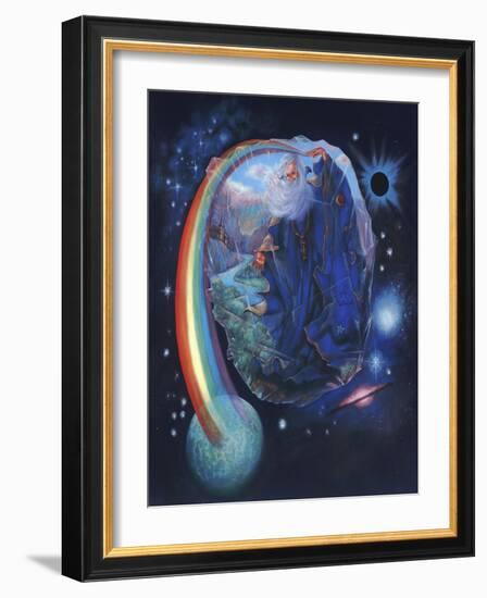 Rainbow Wizard-Judy Mastrangelo-Framed Giclee Print