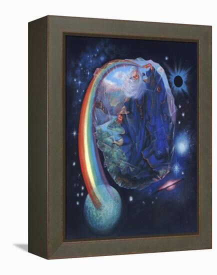 Rainbow Wizard-Judy Mastrangelo-Framed Premier Image Canvas