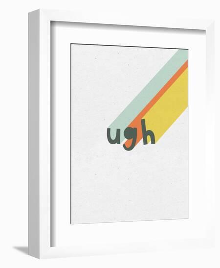 Rainbow Words II-Moira Hershey-Framed Art Print