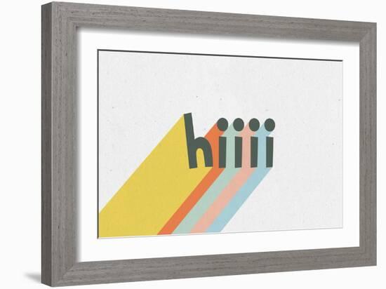 Rainbow Words VI-Moira Hershey-Framed Art Print