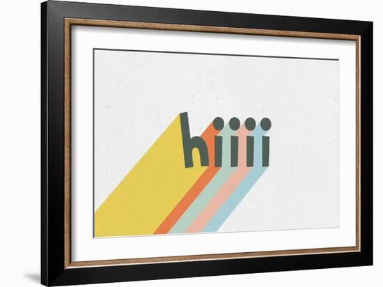 Rainbow Words VI-Moira Hershey-Framed Art Print