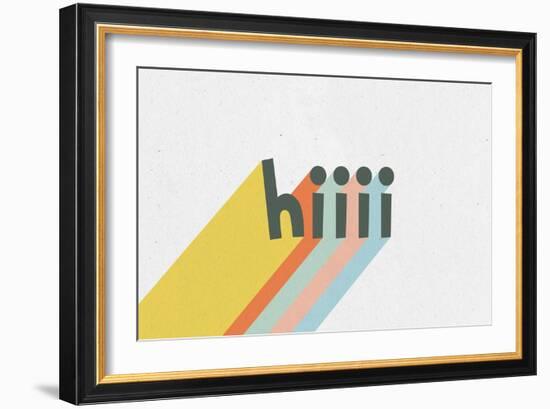 Rainbow Words VI-Moira Hershey-Framed Art Print