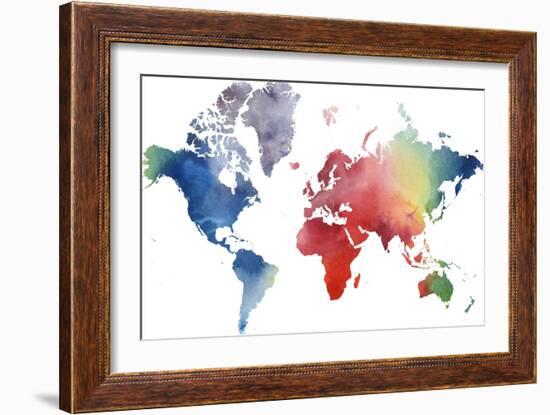 Rainbow World-Grace Popp-Framed Art Print