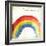 Rainbow-Jace Grey-Framed Art Print