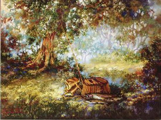 Rainbows and Buttercups Art Print by Susan Mink Colclough | Art.com