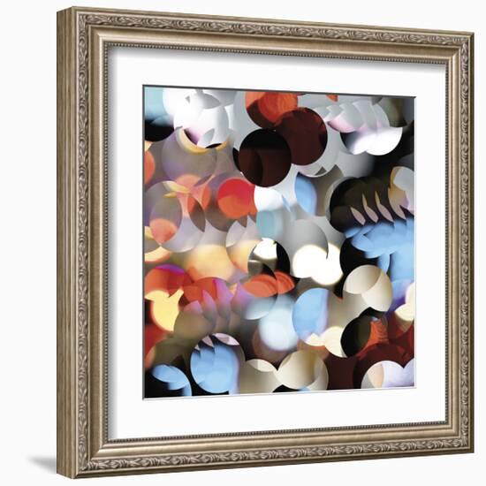 Raindrops 1-Carla West-Framed Giclee Print