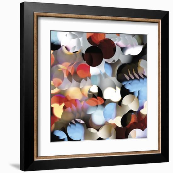 Raindrops 1-Carla West-Framed Giclee Print