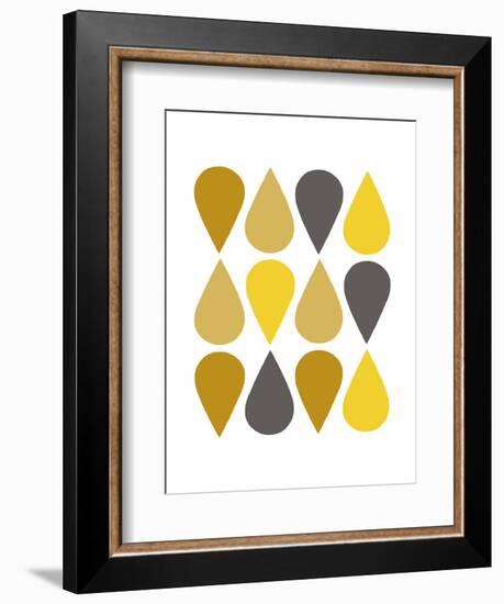 Raindrops III-Chariklia Zarris-Framed Art Print