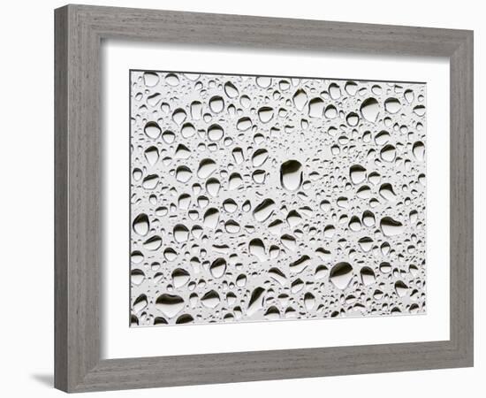 Raindrops on a Window Pane-Duncan Shaw-Framed Photographic Print