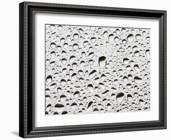 Raindrops on a Window Pane-Duncan Shaw-Framed Photographic Print