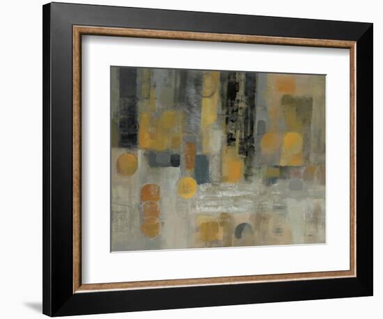 Raindrops on the Street-Silvia Vassileva-Framed Art Print