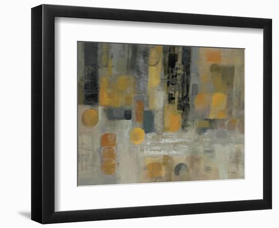 Raindrops on the Street-Silvia Vassileva-Framed Art Print