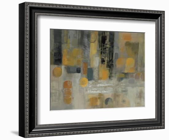 Raindrops on the Street-Silvia Vassileva-Framed Art Print