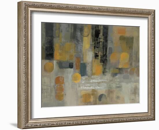 Raindrops on the Street-Silvia Vassileva-Framed Art Print