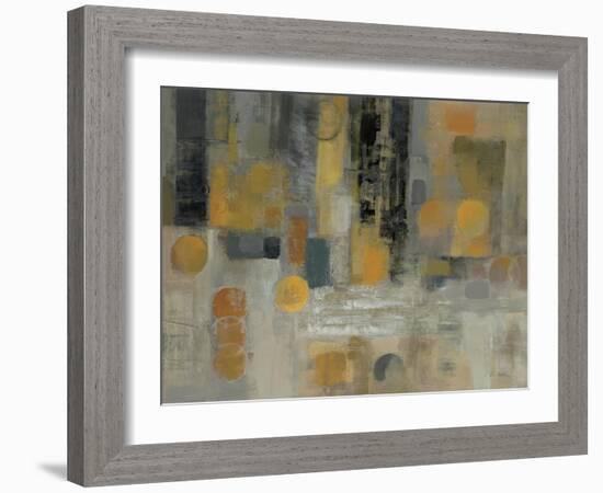 Raindrops on the Street-Silvia Vassileva-Framed Art Print