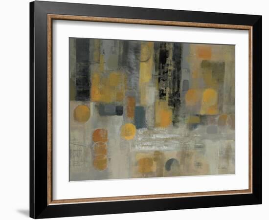 Raindrops on the Street-Silvia Vassileva-Framed Art Print