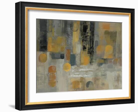 Raindrops on the Street-Silvia Vassileva-Framed Art Print