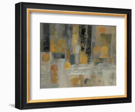 Raindrops on the Street-Silvia Vassileva-Framed Premium Giclee Print