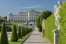 Castle Belvedere, Belvedere Garden, Vienna, Austria-Rainer Mirau-Photographic Print