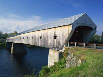 Cornish-Windsor Bridge, the Longest Covered Bridge in the Usa, Vermont, New England, USA-Rainford Roy-Photographic Print