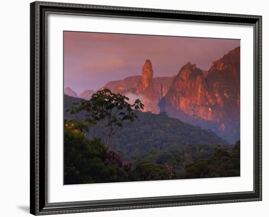 Rainforest and Mountains-Kevin Schafer-Framed Photographic Print