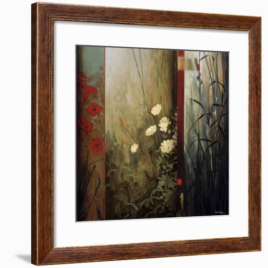 Rainforest Poppies-Don Li-Leger-Framed Giclee Print