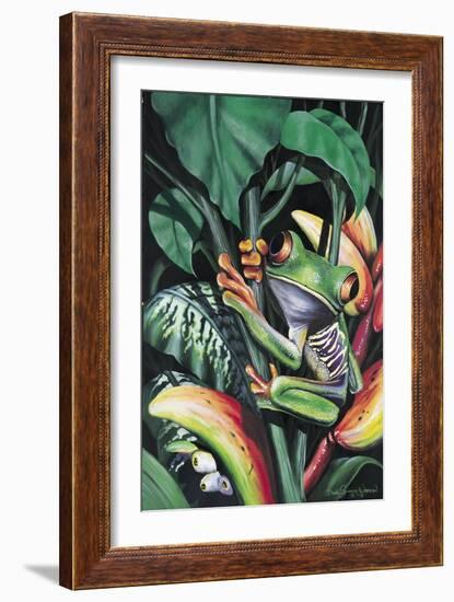 Rainforest Prince-Dann Spider-Framed Giclee Print