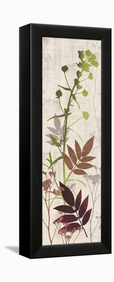 Rainforest Silhouettes 1-Bella Dos Santos-Framed Stretched Canvas