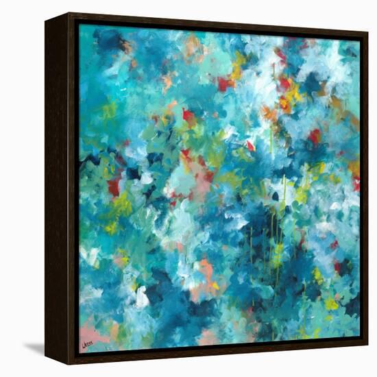 Rainforest-Jan Weiss-Framed Stretched Canvas