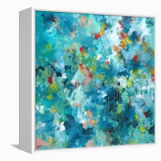 Rainforest-Jan Weiss-Framed Stretched Canvas