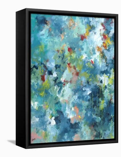 Rainforest-Jan Weiss-Framed Stretched Canvas