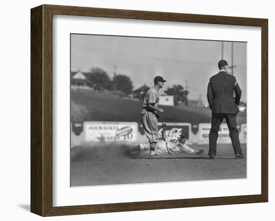 Rainiers Baseball Photograph - Seattle, WA-Lantern Press-Framed Art Print