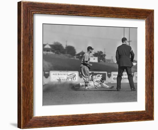 Rainiers Baseball Photograph - Seattle, WA-Lantern Press-Framed Art Print