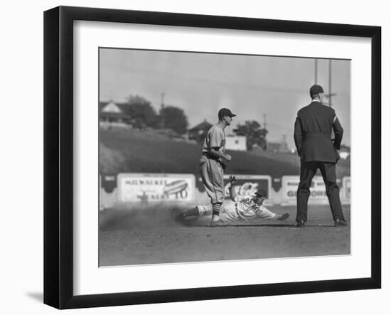 Rainiers Baseball Photograph - Seattle, WA-Lantern Press-Framed Art Print