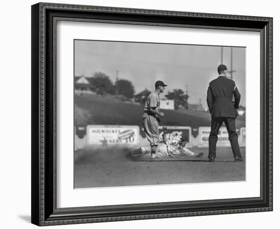 Rainiers Baseball Photograph - Seattle, WA-Lantern Press-Framed Art Print