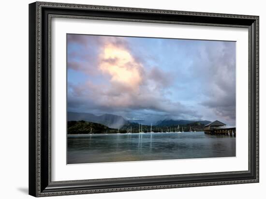 Rains at Hanalei-Danny Head-Framed Photographic Print