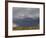 Rainstorm over the Arid Plains of the Four Corners Area, New Mexico-null-Framed Photographic Print