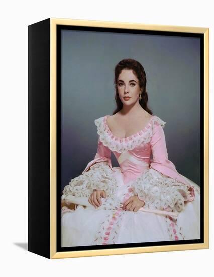 RAINTREE COUNTY, 1957 directed by EDWARD DMYTRYK Elizabeth Taylor (photo)-null-Framed Stretched Canvas