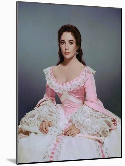 RAINTREE COUNTY, 1957 directed by EDWARD DMYTRYK Elizabeth Taylor (photo)-null-Mounted Photo