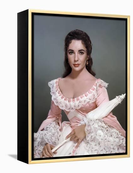 RAINTREE COUNTY, 1957 directed by EDWARD DMYTRYK Elizabeth Taylor (photo)-null-Framed Stretched Canvas