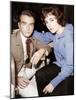 Raintree County, Montgomery Clift, Elizabeth Taylor, on set, 1957-null-Mounted Photo