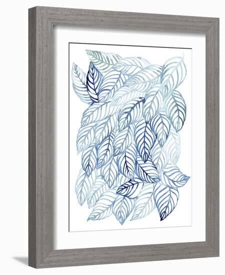 Rainwater Palms I-Grace Popp-Framed Art Print