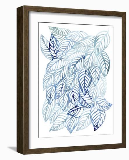 Rainwater Palms I-Grace Popp-Framed Art Print