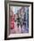 Rainy Day, Carnaby Street-Sylvia Paul-Framed Giclee Print