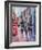 Rainy Day, Carnaby Street-Sylvia Paul-Framed Giclee Print